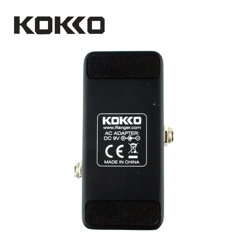 KOKKO FTN2 Chromatic Guitar Tuner Pedal with True Bypass, Black Stompbox for music instruments Guitar Parts Accessories