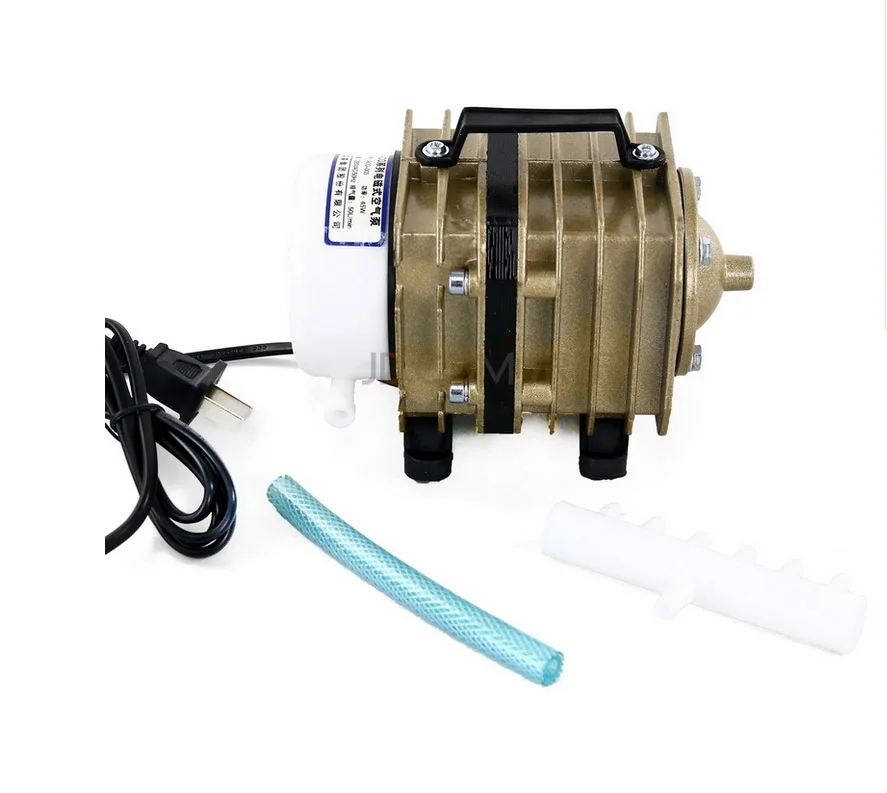 Compressor de ar de bomba de ar embutida por laser co2, máquina de gravação e corte usada