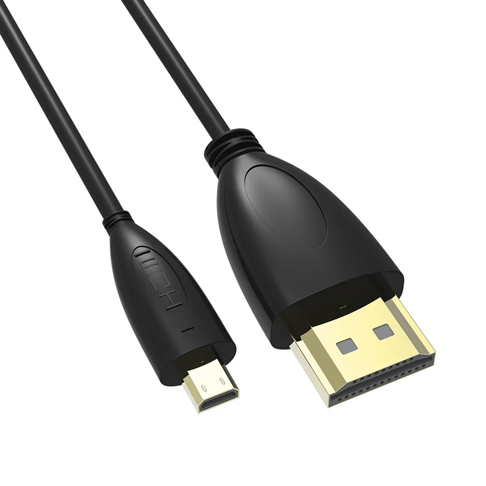 LNYUELEC 1m 3ft 1,5 m 2m 3m 5m HDtv zu MICROHdtv Kabel-Typ D zu typ A - 1080p Volle HD 1,4 V