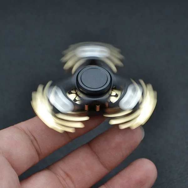 2017 Con Quay Fidget Spinner Đầu Ngón Tay Ngón Tay Đầu Con Quay Đồ Chơi EDC ADHD Fidget Hand Spiner Xoắn Ốc Để Bàn Chống Căng Thẳng Ngón Tay Game