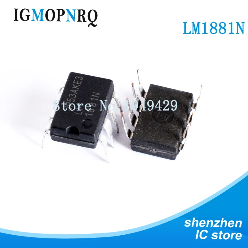 5PCS/lot LM1881N DIP8 LM1881 Video IC Video Sync Separator New