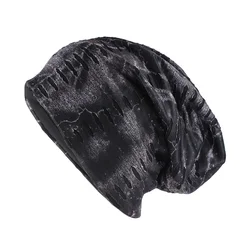 New Hip Hop Adult Men Autumn Warm Fashion Hat Unisex Retro Beanies Skullies For Women Ventilation Cotton Bonnet Men Hats