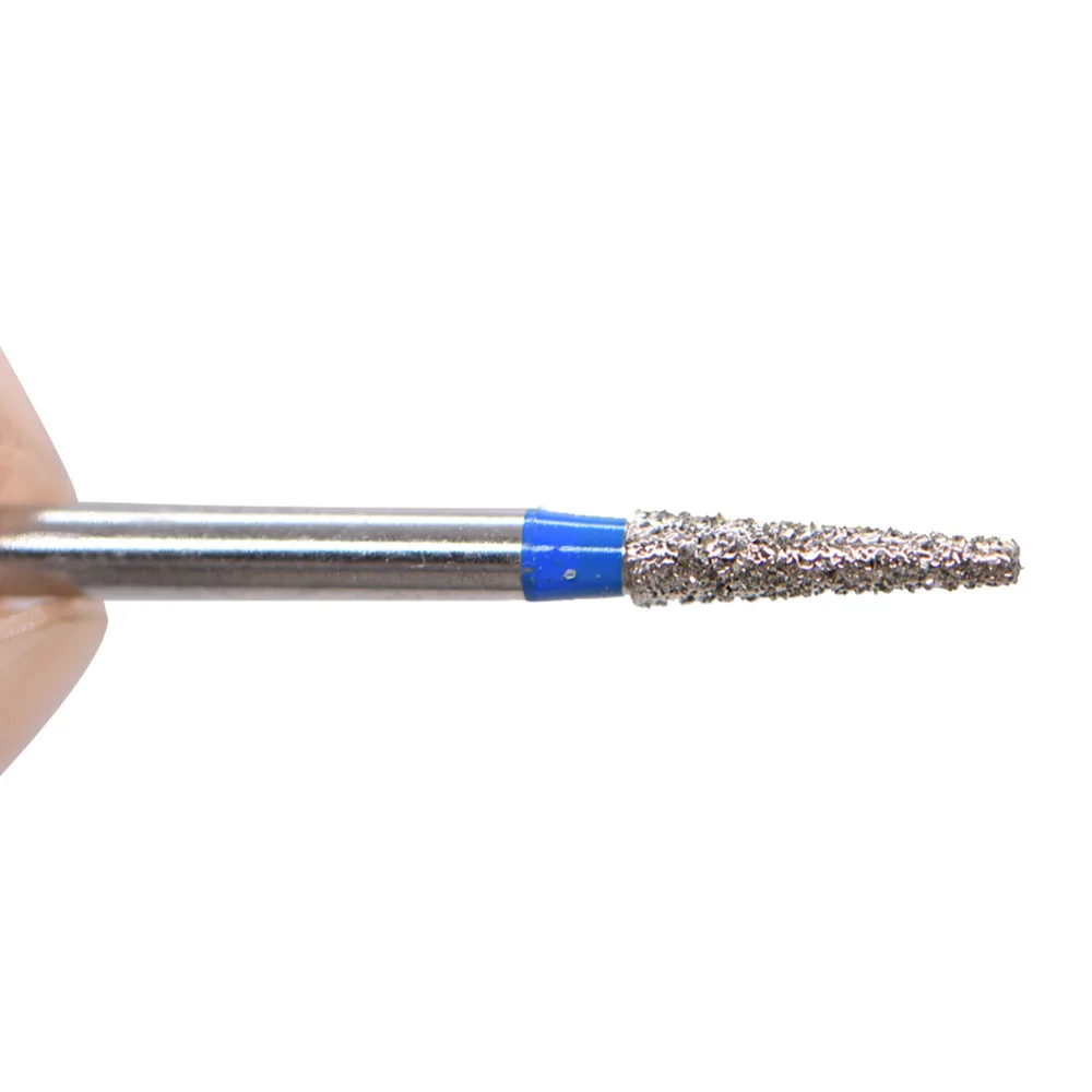 100 pcs/Bag 1.6mm Dental High Speed Burs High Speed Handpiece Turbine Diamond Burs Diamond Polishing Tooth Preparation bur