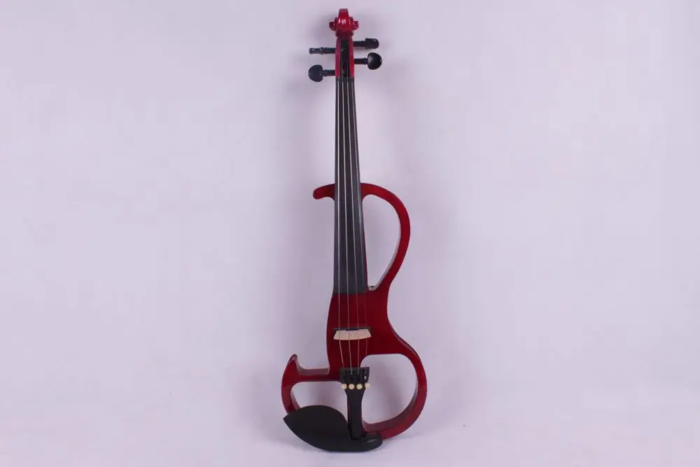 

red 4 string 4/4 Electric Violin solid wood fine sound 1 Pcs the item is white if you need other color please tell me