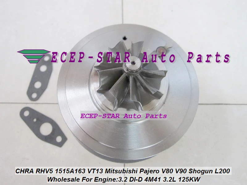 Turbo Cartridge CHRA RHV5 1515A163 VT13 VT-13 For Mitsubishi Pajero V80 V90 Shogun L200 3.2 DI-D 4M41 3.2L 125KW Turbocharger