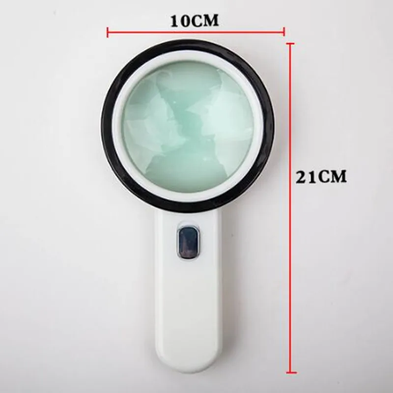 Lupa de lectura Con Luz LED, 30X
