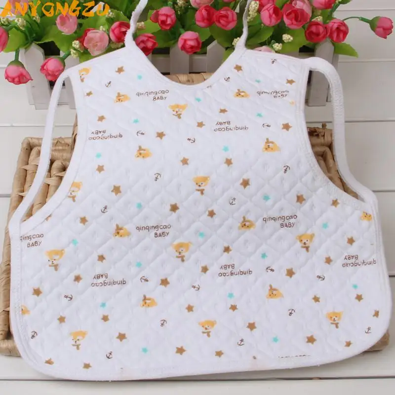 30PCS Anyongzu Unisex Large Wholesale Baby Bib Waterproof With Cotton Bag Rice 30*30CM Children Pattern is random