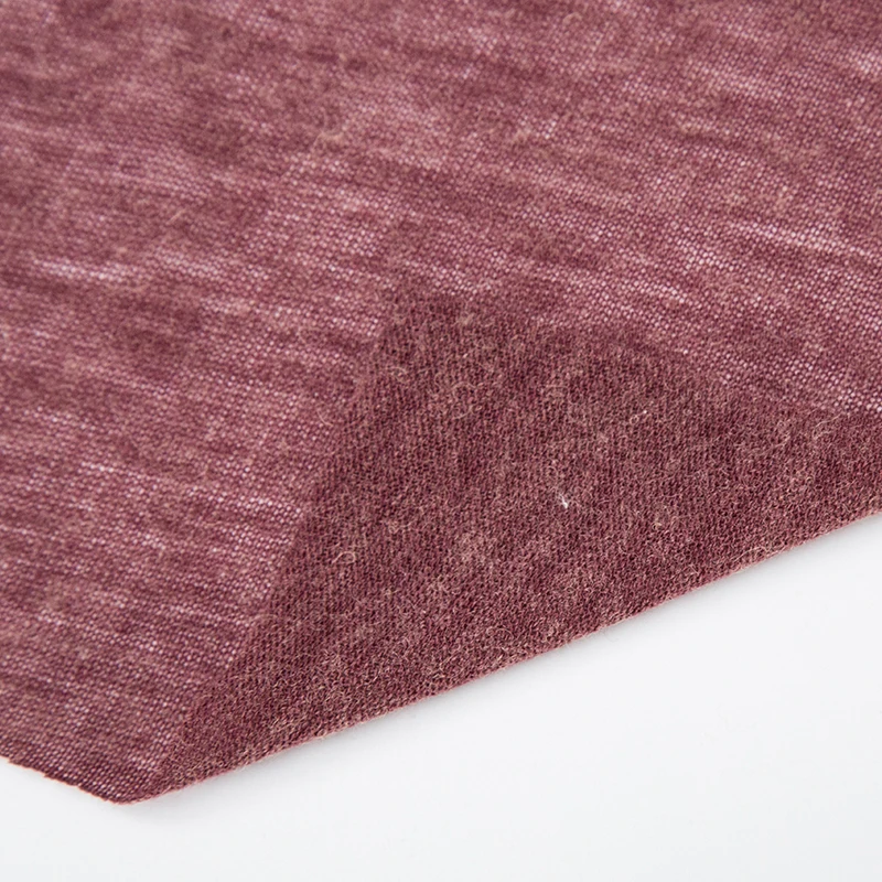 High Quality Viscose Wool Fabric Knit For Shirt And Scarf Could See Through  A0105