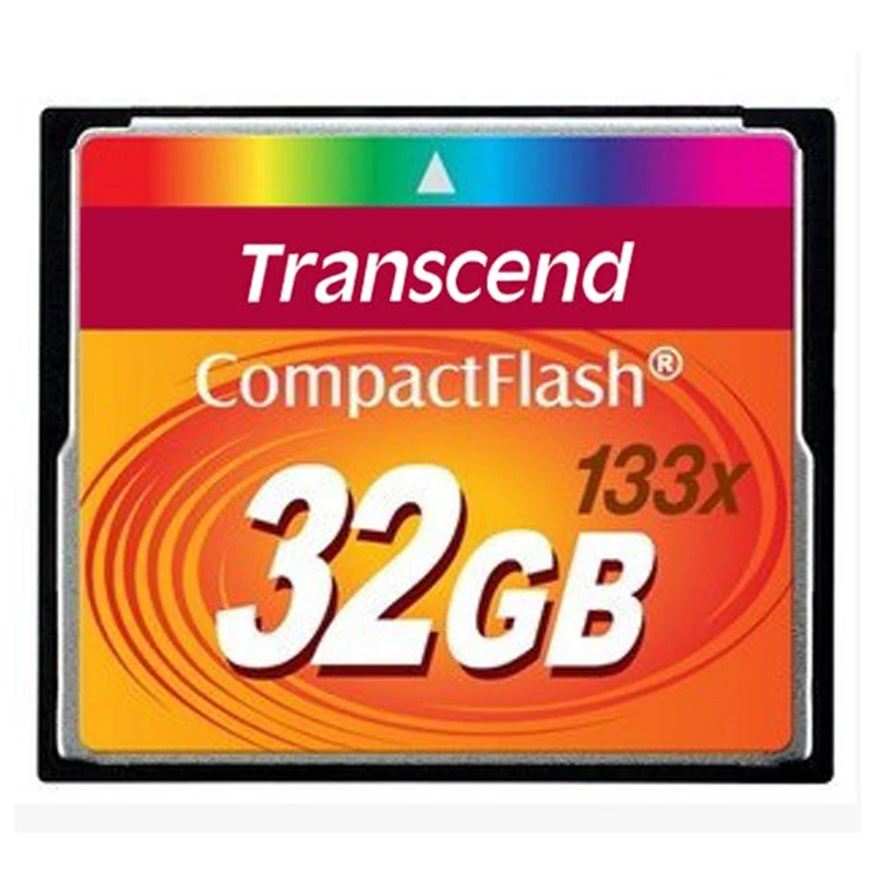 Transcend Real Capacity Transcend Memory Card 32GB 16GB 8GB Professional CF Card 133x Compact Flash For DSLR Camera HD 3D Video
