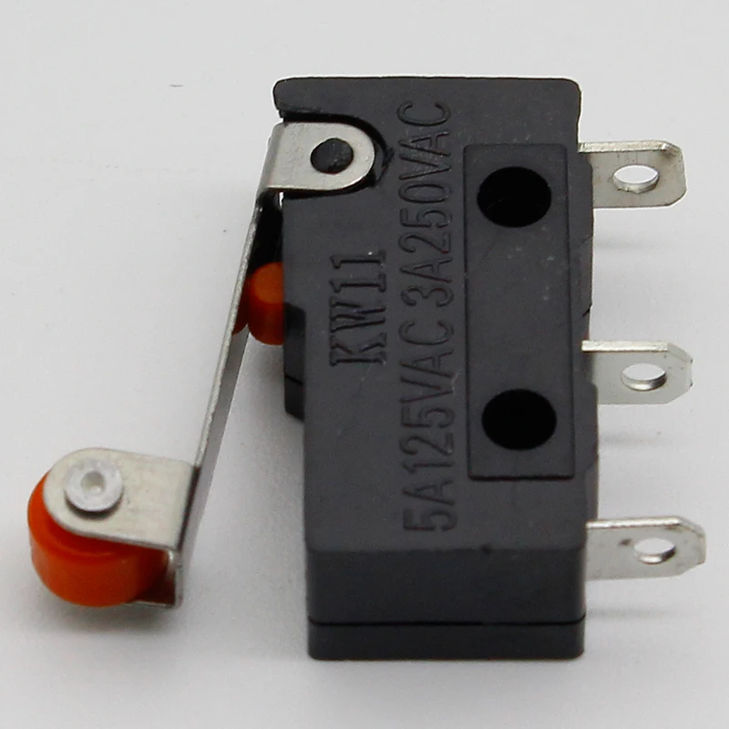 10 x Roller Lever Arm PCB Terminals Micro Limit Normal Close/Open Switch KW Switches 5A Favorable Price