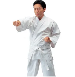 Qualità Dobok bambino adulto karate uniforme vestito WTF Taekwondo kick boxing MMA arte marziale vestiti da allenamento dobok cotone poliestere