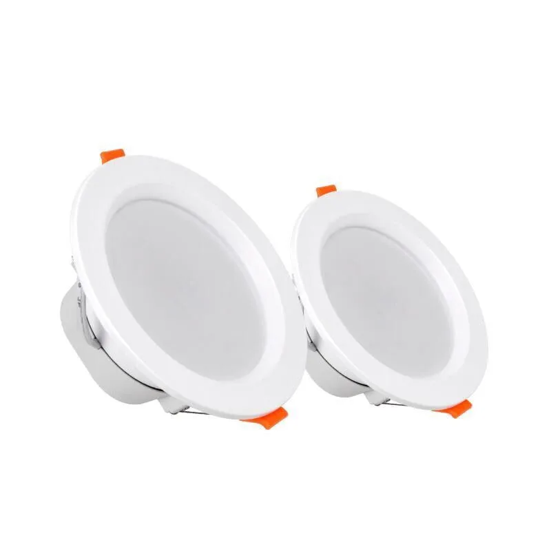 LED typu Downlight 3W 5W 7W 9W 12W 18W okrągłe wpuszczone lampy 220V 230V 240V Led żarówka sypialnia kuchnia kryty oświetlenie punktowe LED