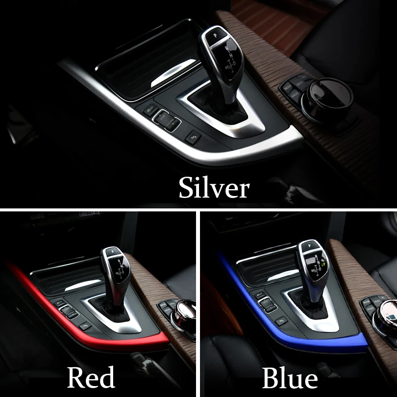 For BMW 3 4 Series 3GT F30 F31 F32 F34 F36 316li 320li Car Accessories Control Gear Shift panel decorative strip cover trim