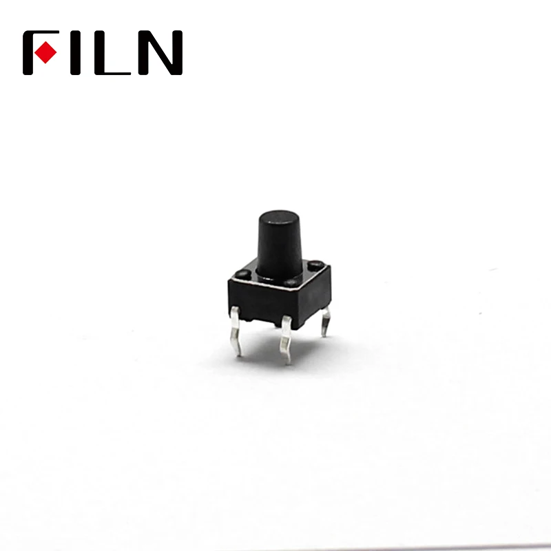 FL7-010-6*6T-H8 50PCS/LOT  6X6X8MM Tactile Tact Push Button Micro Switch Momentary Push Button