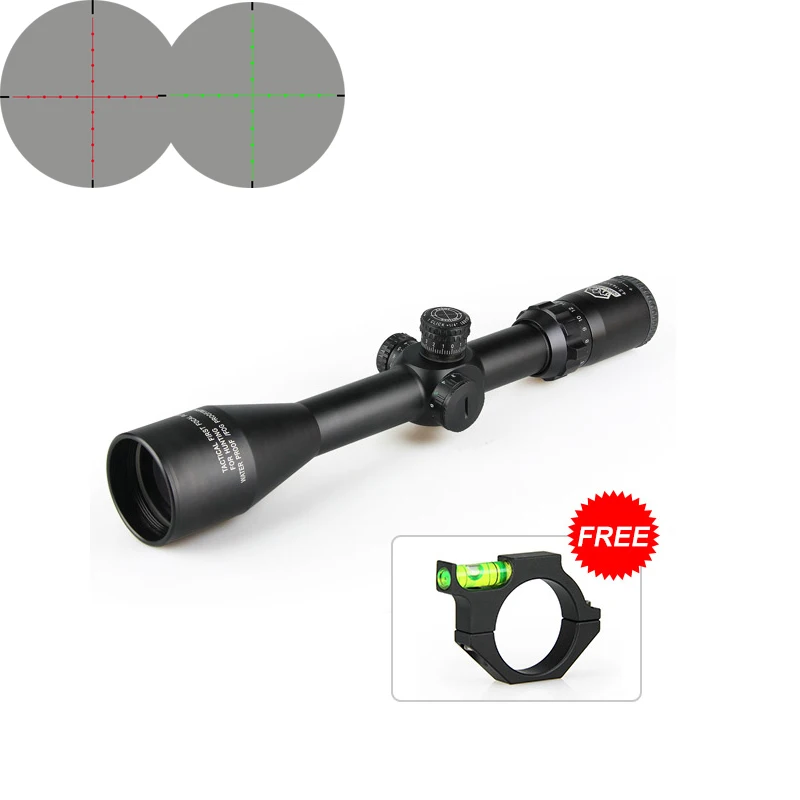 

Canis Latrans Tactical Military rifle 4.5-14.5x50 hunting rifle scope red / green illuminated first focal plane scope GZ10250