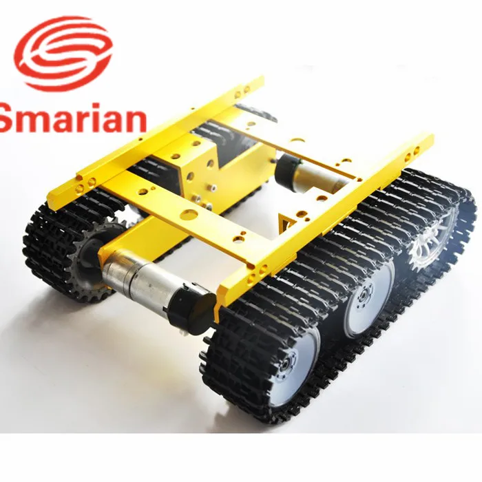 Official smarian Robot Tank Car Chassis TP100 Caterpillar Clawler DIY Toy Robot Remote Control Smart Chain Platform Tracked V