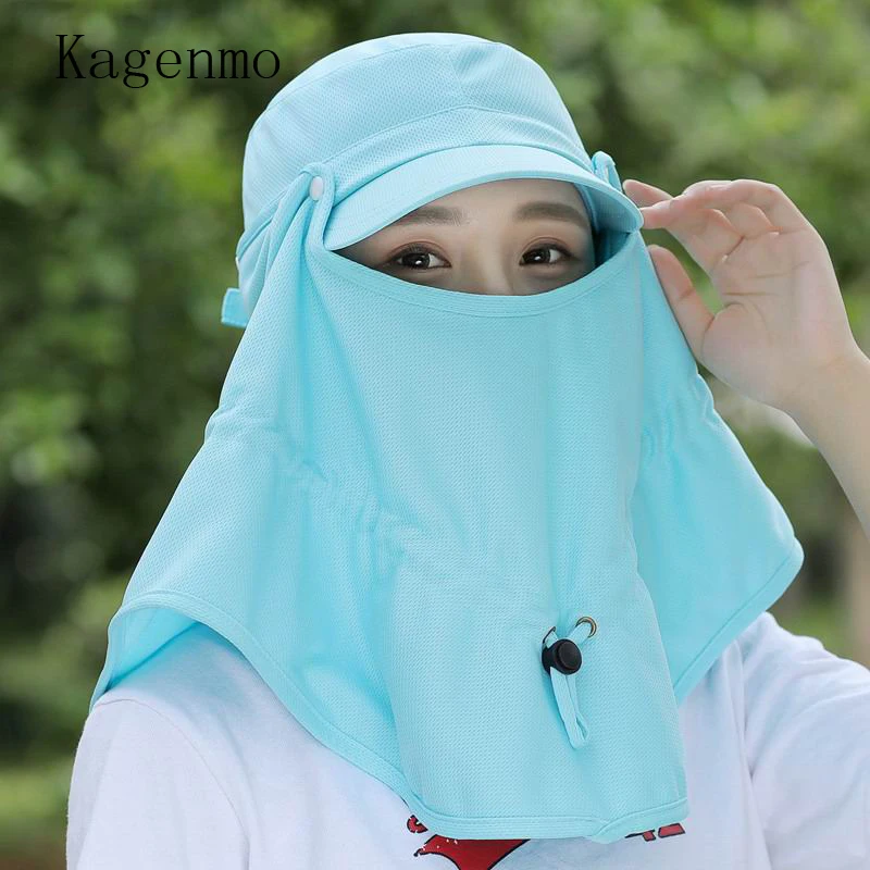 Kagenmo Sunbonnet 360 sun hat sun hat female summer male  baseball neck protection anti-uv