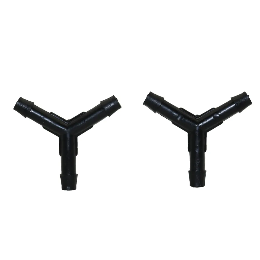 1/4 Inch Barbed Quick Connector Y-type Hose Connector Greenhouse Gardening tools and equipment Water splitter 40 Pcs