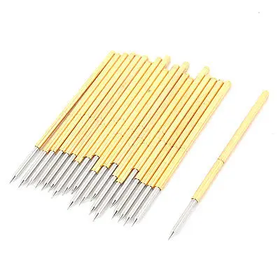 20 Pcs P100-B1 1.5Mm Diameter Ronde Tip Lente Pcb Testen Probes Pin