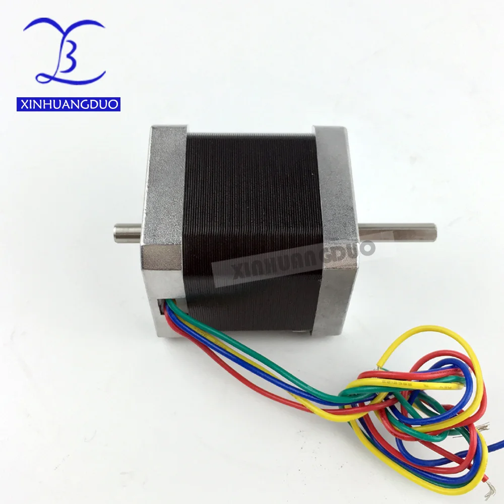 NEMA17 Double shaft Stepper motor 42x48stepper motor 1.8A Nema 17 stepping motor 78Oz-in for CNC machine 3D printer 17HS8401B