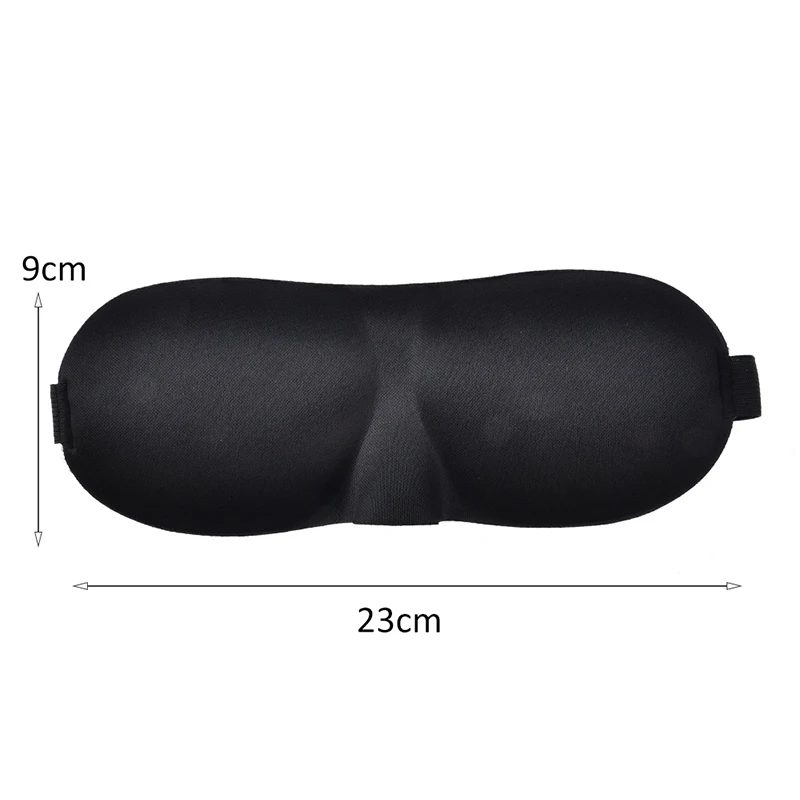 1pcs 3D Sleep Mask Natural Sleeping Eye Mask Eyeshade Cover Shade Eye Patch Unisex Soft Portable Blindfold Travel Eyepatch