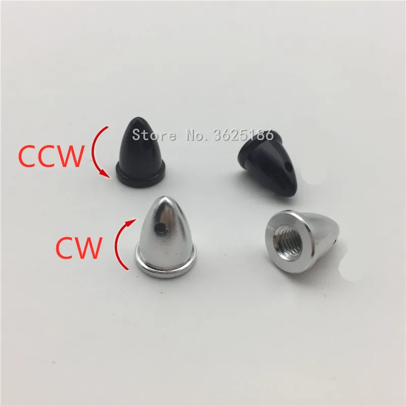 4 pcs 5mm Propeller Prop Nut Cap Adapter CW CCW for 1806 2204 2205 2206 2300kv Brushless Motor