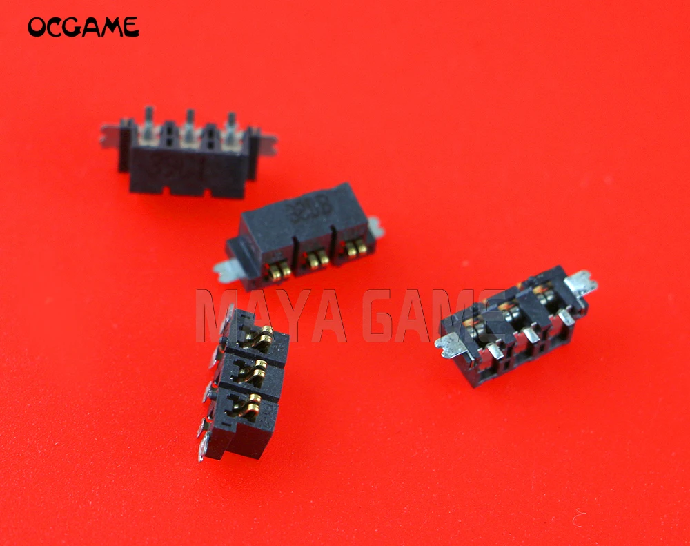60pcs Original replacement parts battery Socket connector DC Jack Slot for 2DS