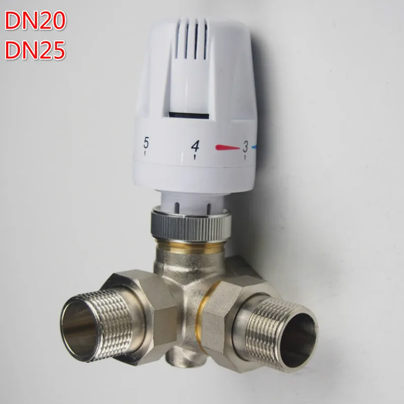 

automatic Thermostat valve Thermostat raditor Three-way brass valve DN20-DN25