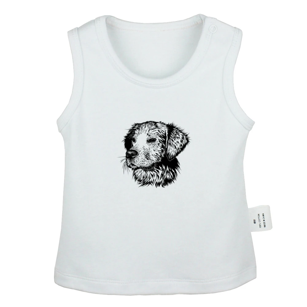 I Love My Great Dane Golden Retriever dog You Are Amazing Newborn Baby Tank Tops Toddler Vest Sleeveless Infant Cotton Clothes