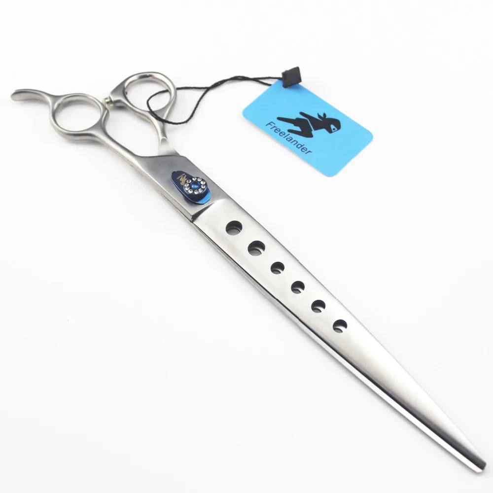 10 inch Hole Blade JP440C Professional  Dog Grooming Scissors /Shear with bag