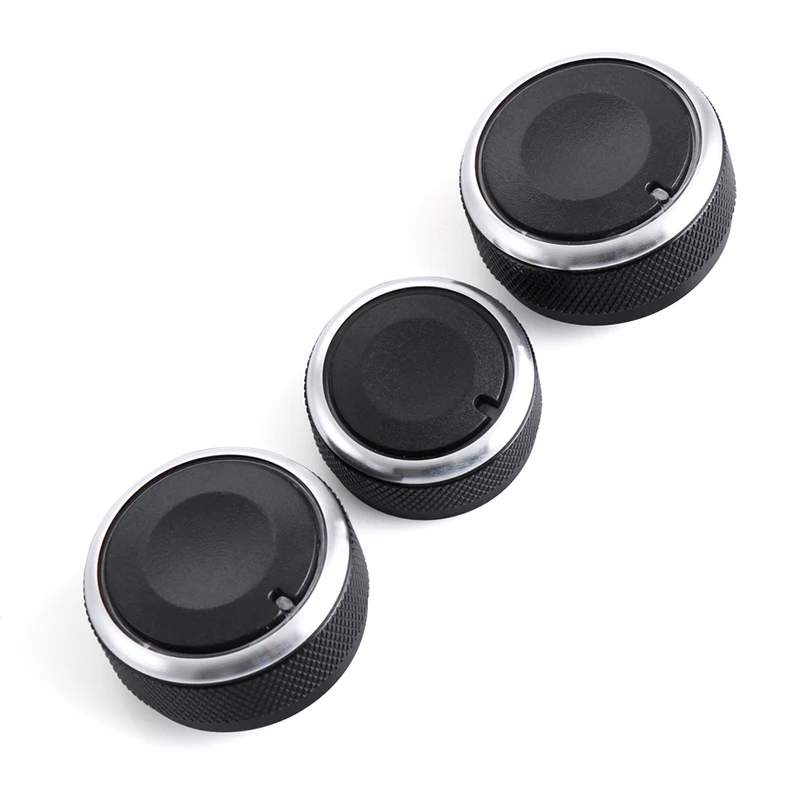 3pcs/set For chevrolet sail switch conditioning heat control switch ac knob For Chevrolet Sail 2008 to 2014 Car Accessorie