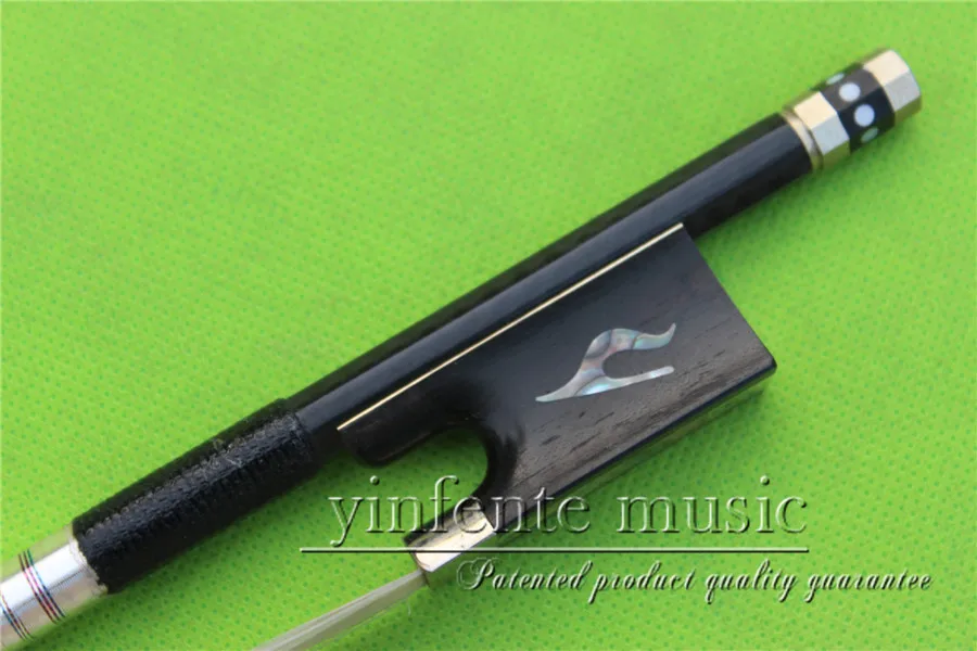 X-076# new one  4/4 Violin Bow   Carbon Fiber Fine  Sliver String High Quality