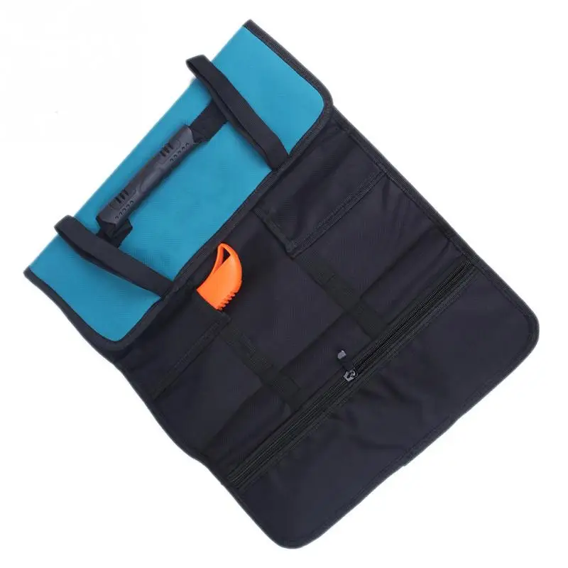 Multifunction Oxford Cloth Folding Wrench Bag Tool Roll Storage Pocket Tools Pouch Portable Case Organizer Holder