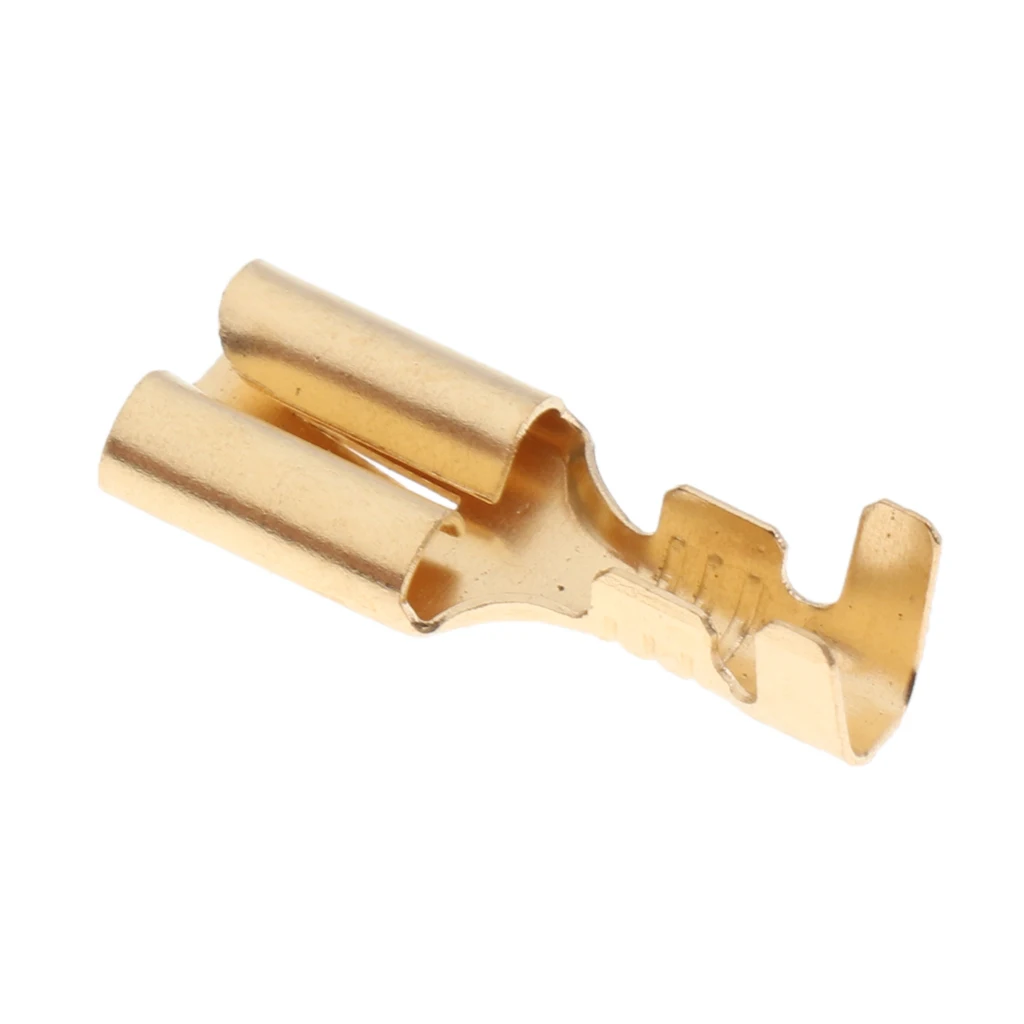 10 Pieces Automotive 30A-80A 5 Pin Relay Sockets Connector Holder With 50 Pieces 6.3mm Terminals