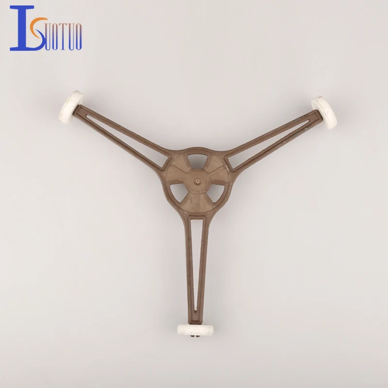 90mm Radius Three Tripods 18mm Wheel Runner/Turn Bracket Microwave Oven Accessories