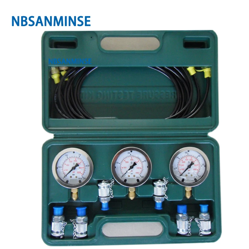 SM2540 63mm Pressure Testing Box for Excavator Ships Hydraulic Industry Engineer Application Carbon Steel NBSANMINSE