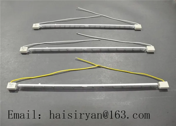 Ceramic White Reflector Medium Wave Infrared Heat Lamps for Textile Printing