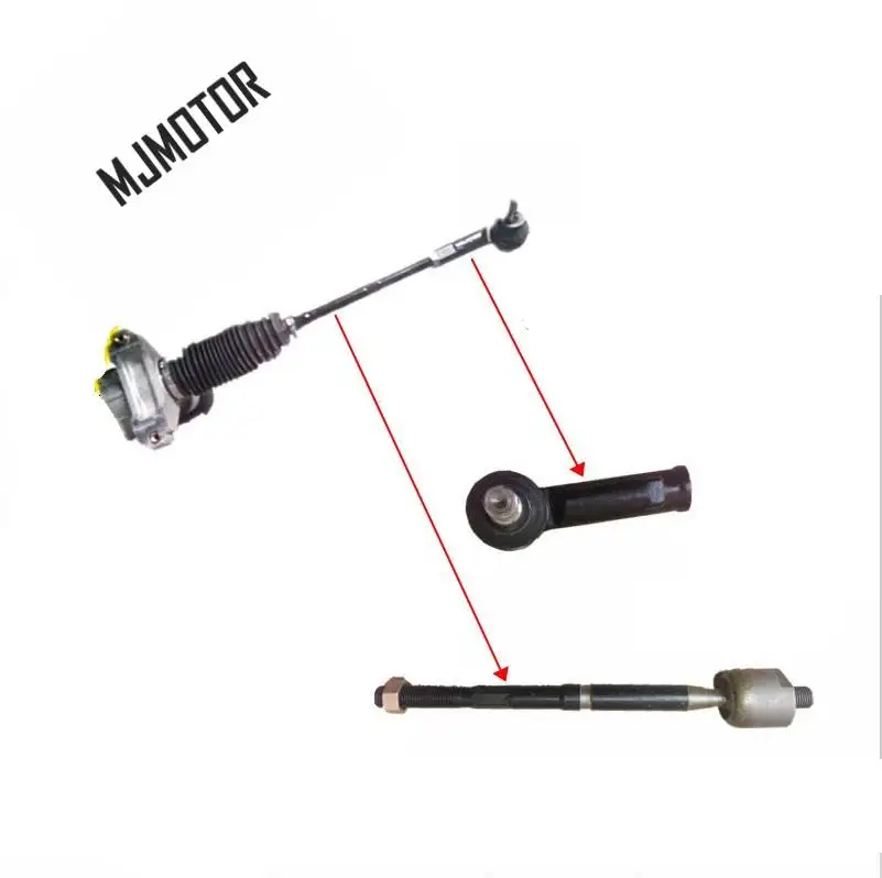 2pcs/lot Tie Rod End link / Ball Joints kit for Steering for Chinese Brilliance BS4 M2 1.6L 2006- Auto car motor parts 341100131