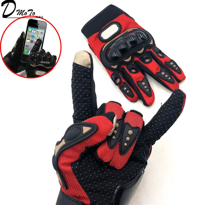 Riding Tribe Touch Screen Gloves Motorcycle Gloves Winter&Summer Motos Luvas Guantes Motocross Protective Gear Racing Gloves