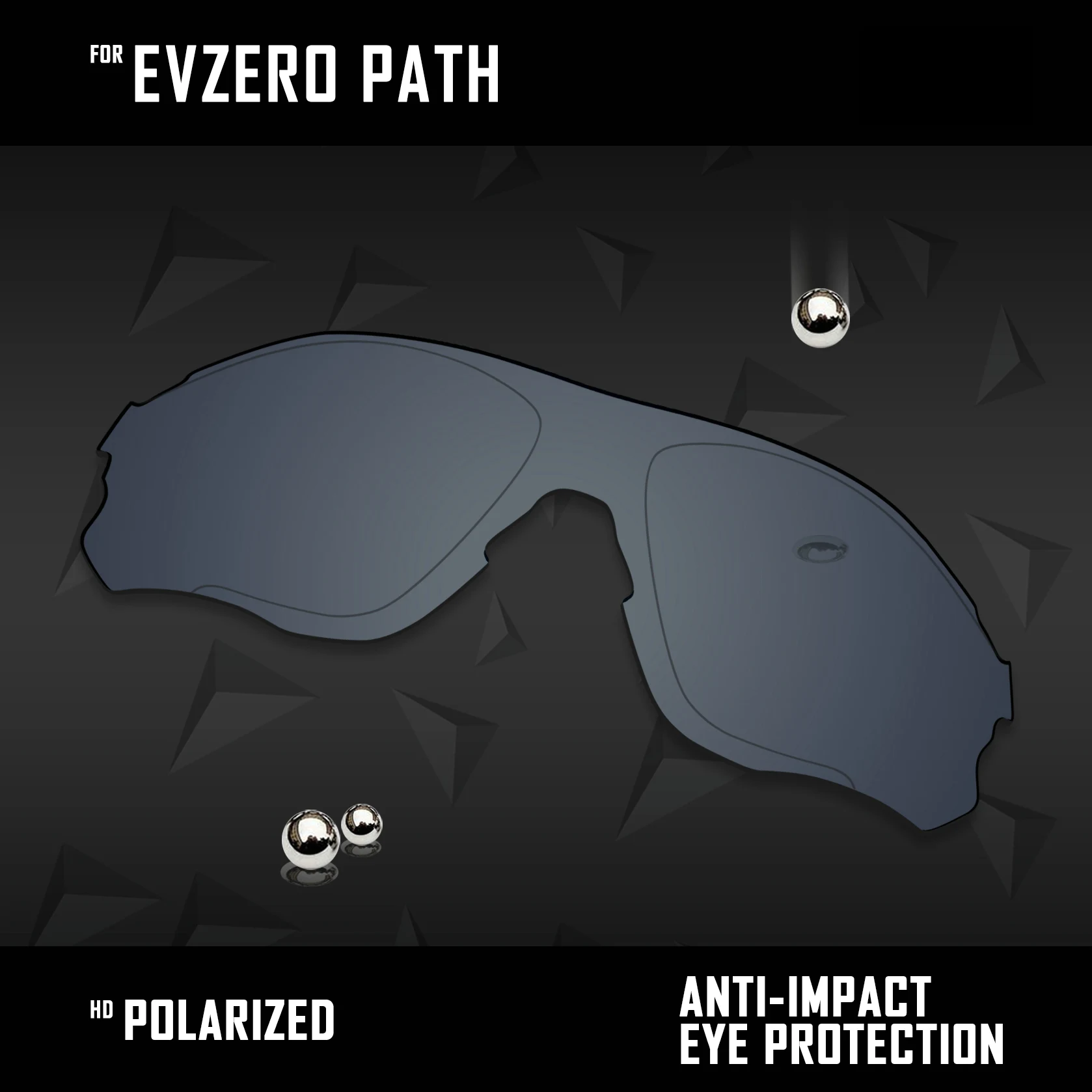 OOWLIT Lenses Replacements For Oakley EVZero Path & EVZero Path Asian Fit Sunglasses Polarized - Multi Colors