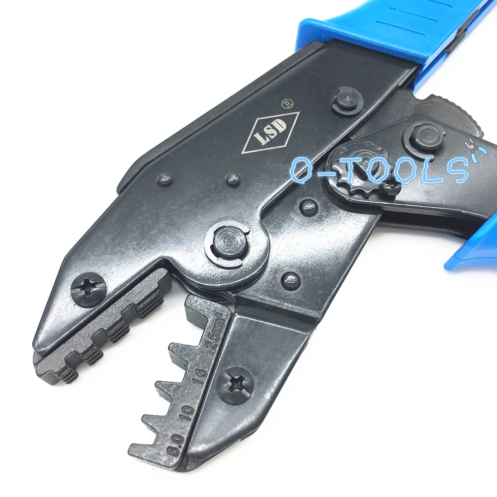 LS-0625WF Crimping tool for bootlace ferrules cable crimper end sleeve crimp pliers 6-25mm2