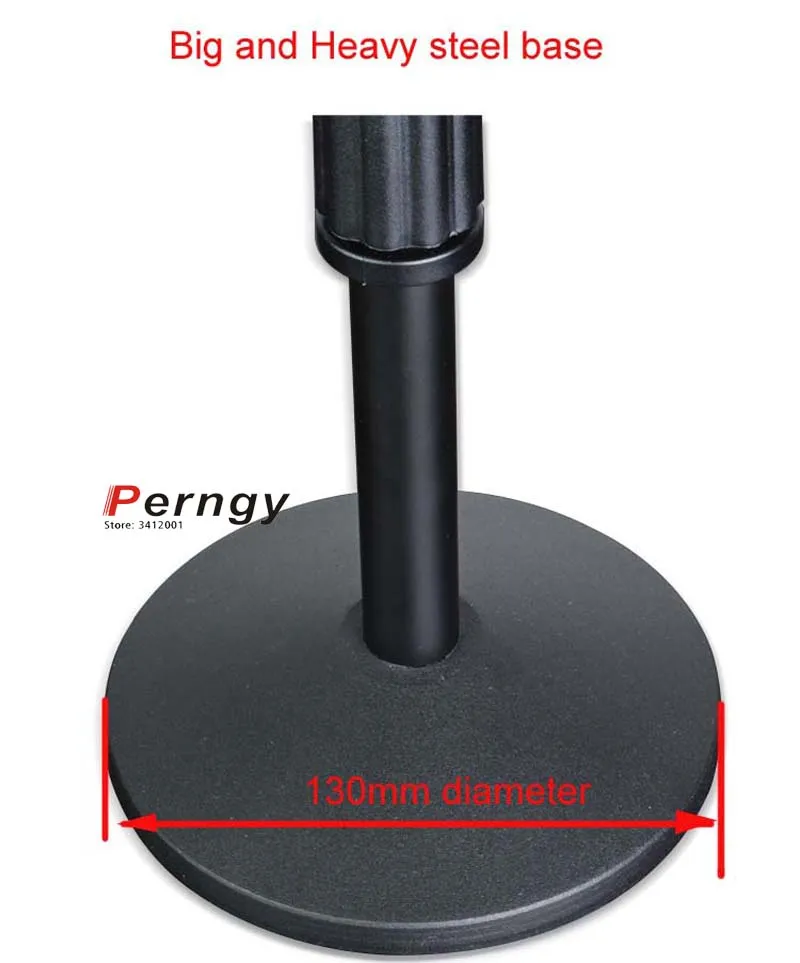 حامل سطح المكتب لجهاز عرض صغير عالمي PMA-T4 يدور 360 درجة مع دعامة تثبيت صغيرة مع أنبوب ناعم