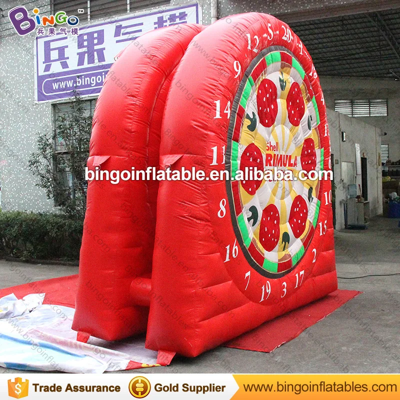 Inflatable Toys Outdoor Inflatable Double Sided Soccer Dart Board Inflatable Sport Game for Festival Parade/Easter Party-Toys