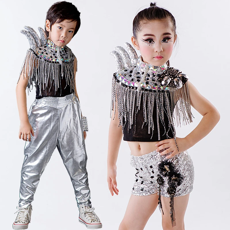 costumes-pour-enfants-garcons-et-filles-vetements-de-danse-jazz-tenue-de-scene-de-rue-vetements-de-groupe-de-batterie