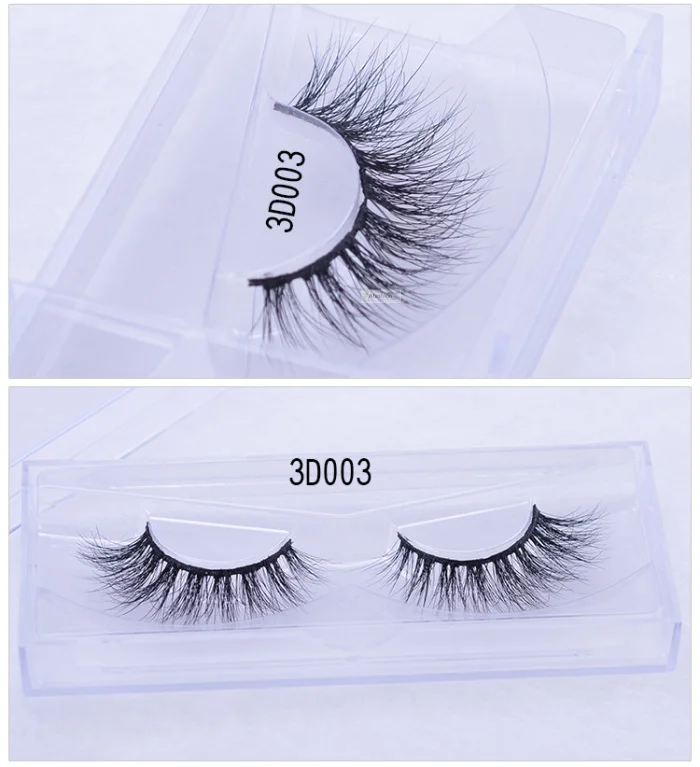 1 paire de faux-cils en vison 3d, extension complète faite à la main, accessoires de maquillage naturels