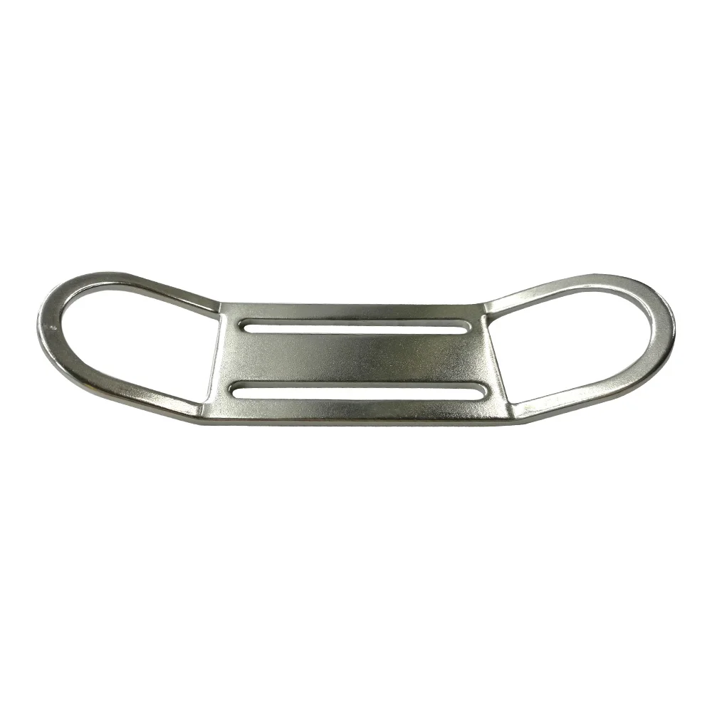 Cursore in tessuto di fissaggio per cintura pesi con montaggio laterale per immersioni subacquee con doppio anello a D Accessorio per cintura per