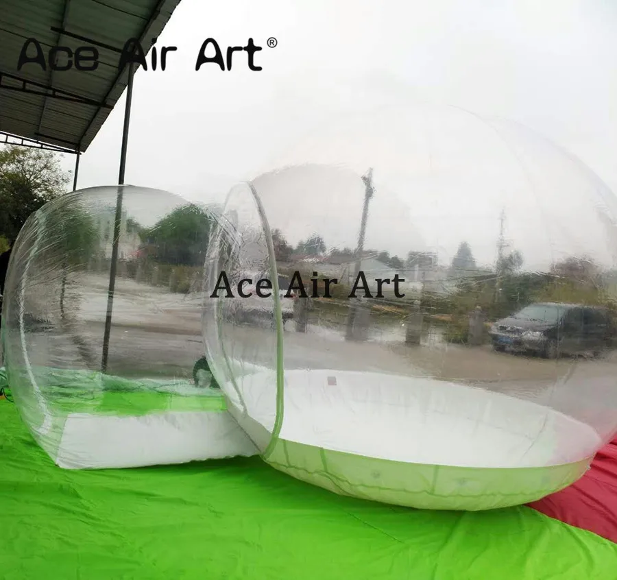 Cheap Inflatable Transparency Bubble Tent Bubble Clear Dome Marquee with Zipper Door for Outdoors