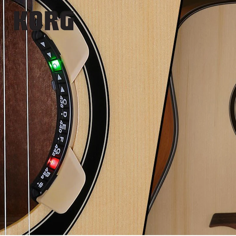 KORG Rimpitch Soundhole akustyczna Tuner gitarowy-chromatyczna