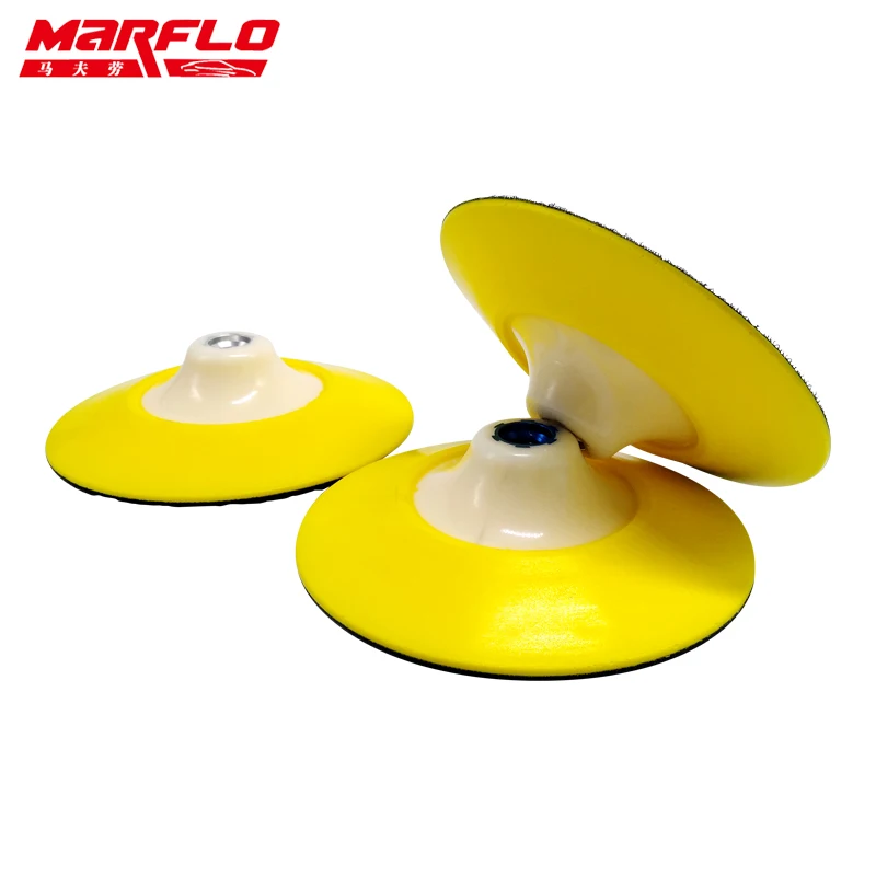 Marflo Car Wash Plate Backing Pad With Polishing Sponge Pad 6\