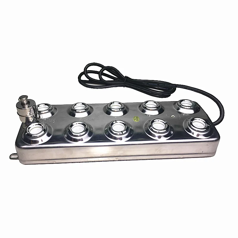 産業用超音波蒸気発生器,48V DC,10ヘッド,噴水池噴霧器,温室,水耕栽培用空気加湿器